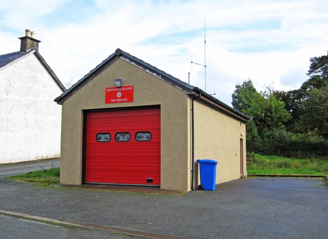 Ansicht des Gerätehauses der Freiwilligen Feuerwehr Krumhermersdorf